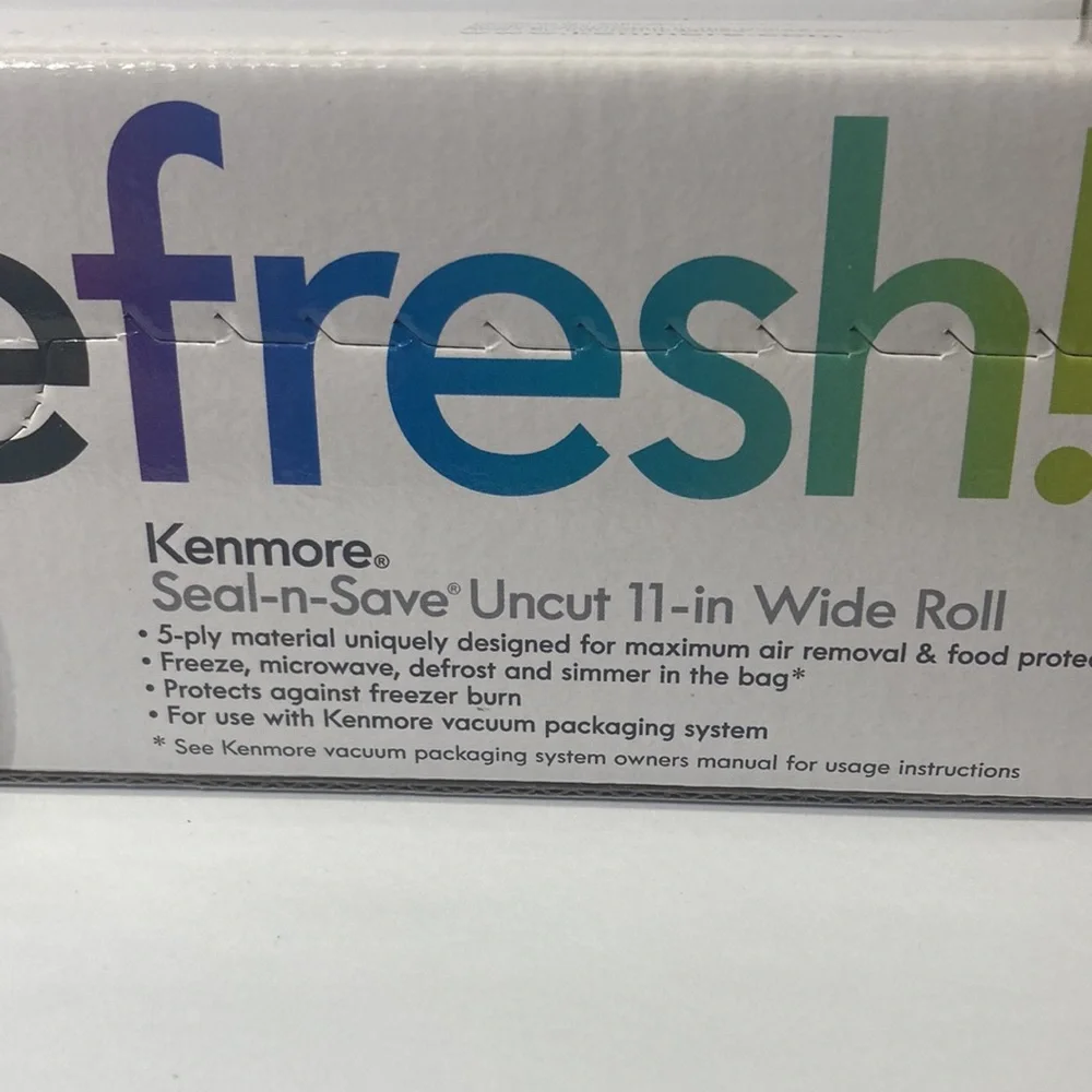 Kenmore Seal N Save Uncut 11